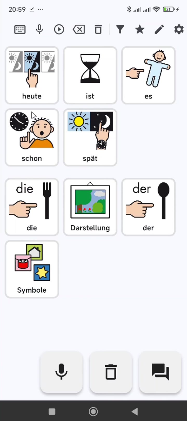 Anzeige & Darstellung anpassen